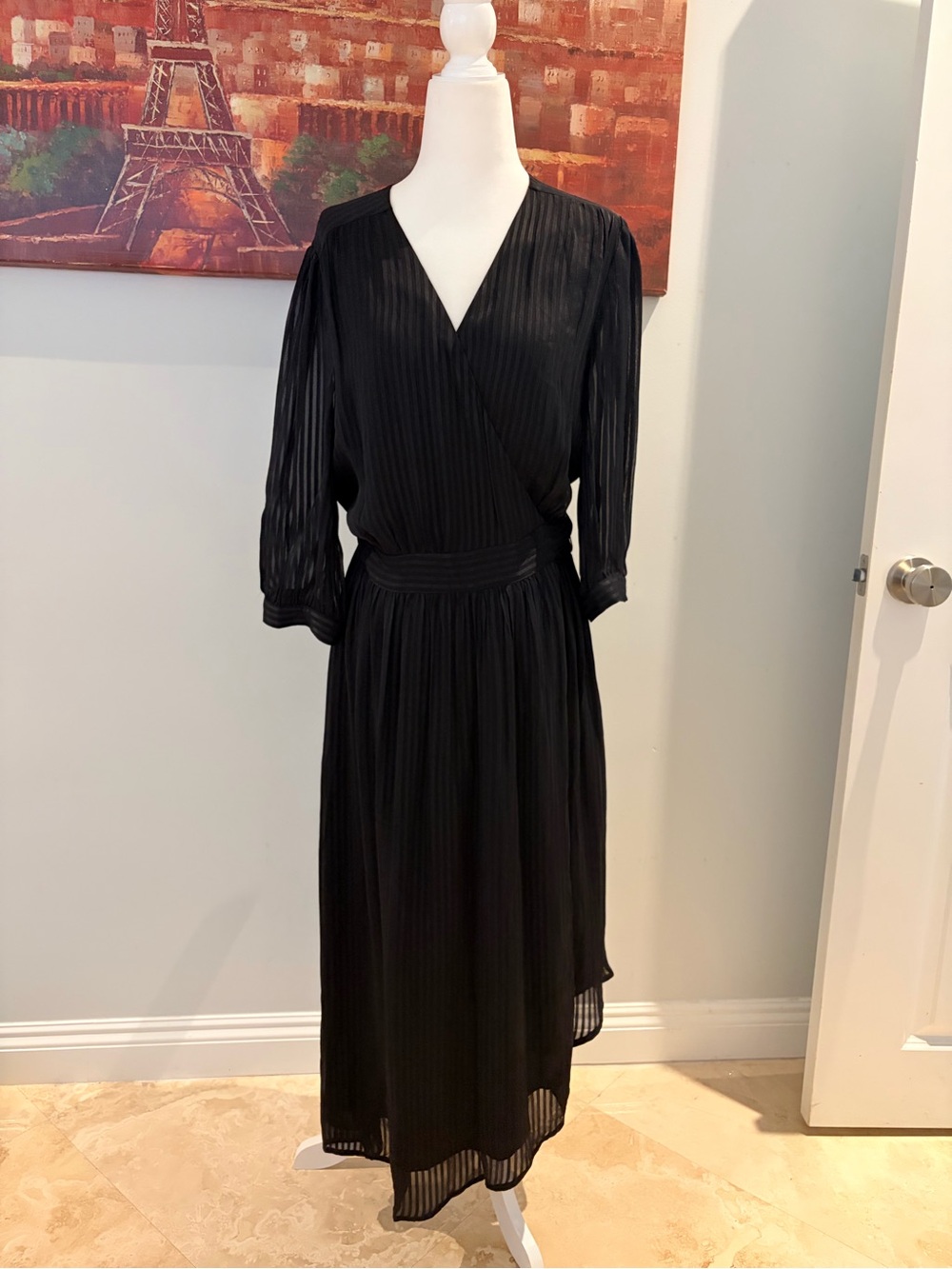 Scotch & Soda Asymmetric Wrap Dress Size 38- M